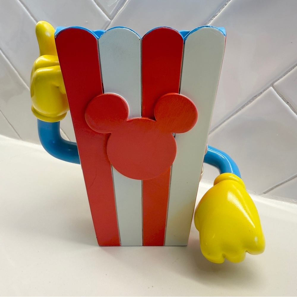 2024 Disney Parks Disney Eats Mickey Popcorn Box Planter Desk Pencil Holder